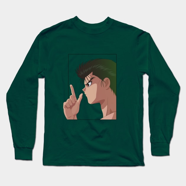 Yusuke Long Sleeve T-Shirt by Batang 90s Art